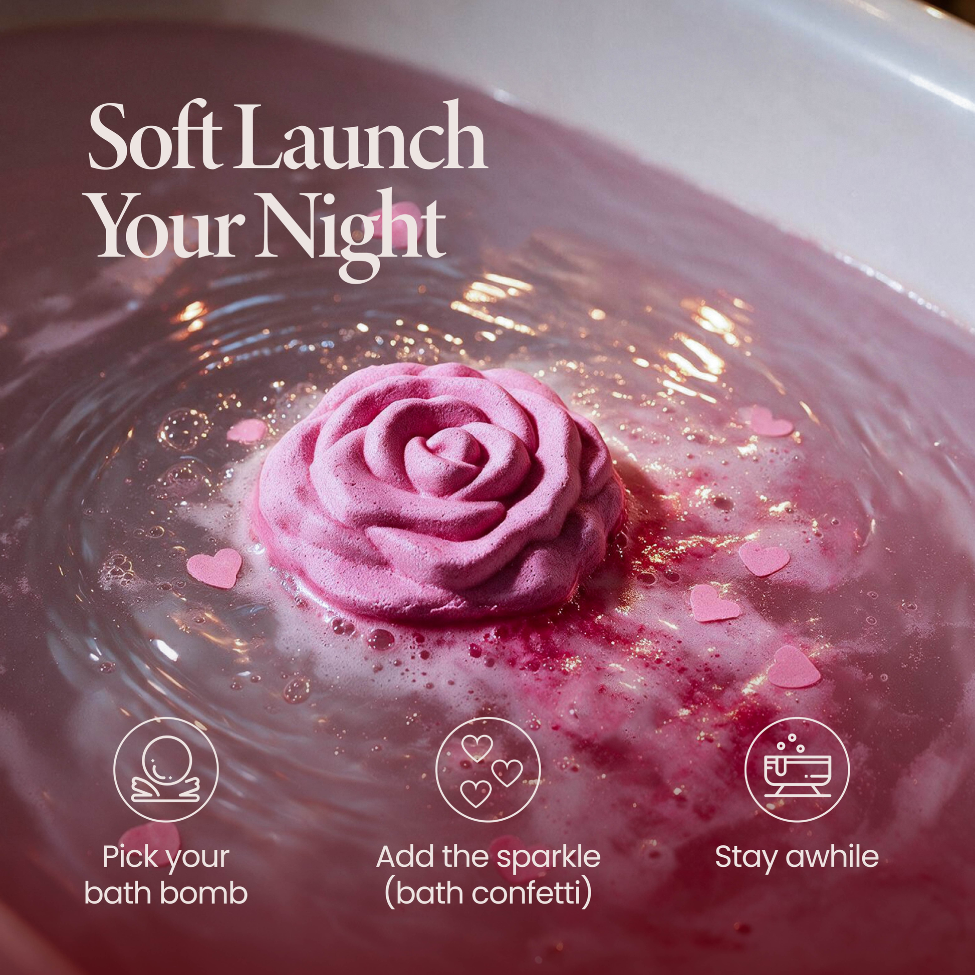 Bath Bombs | Date Night Starts in the Tub | Couples “Time For Us” 6-Piece Set-5