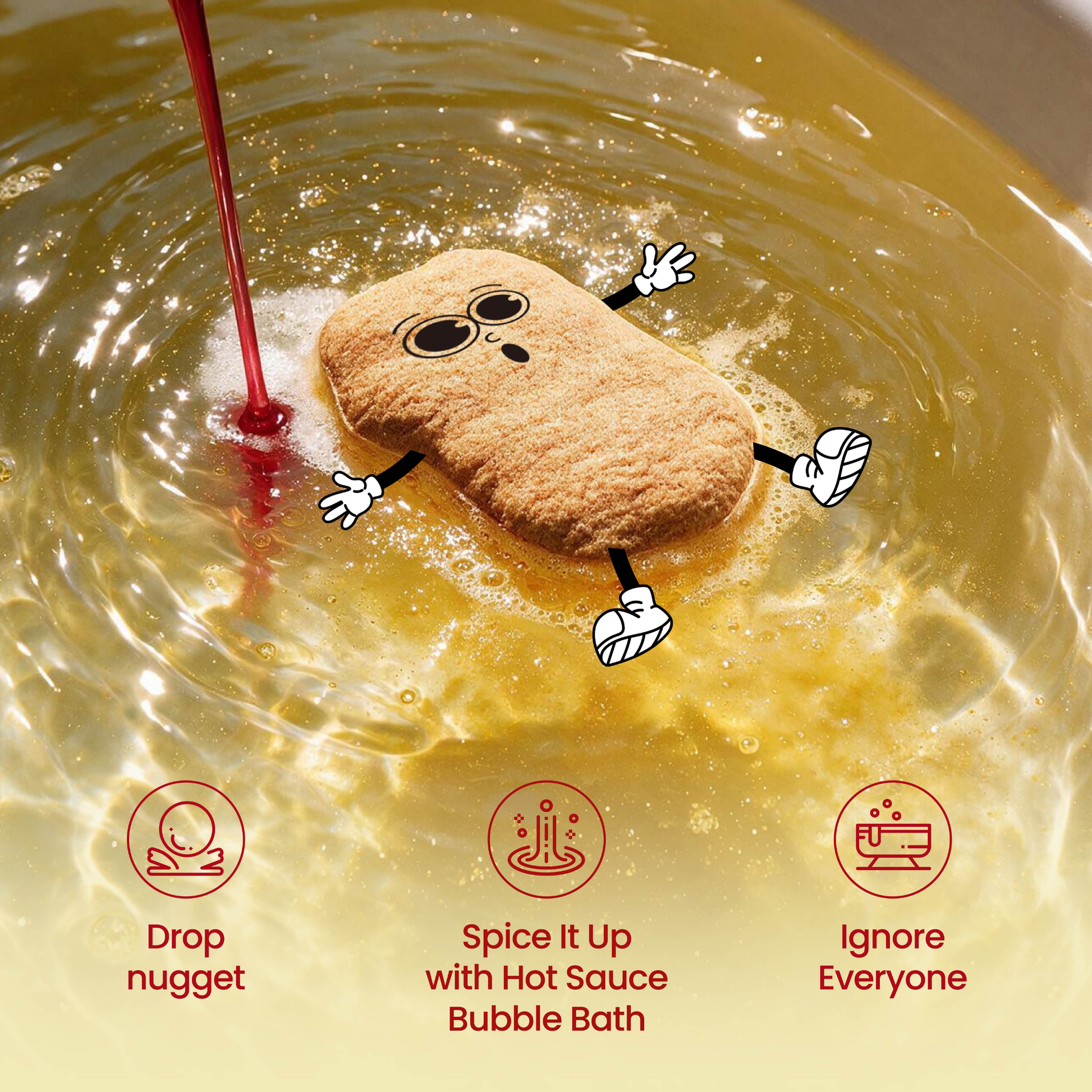 Bath Bombs | Emotional Support Nugs | 6-Piece Bath Fizzer Set-4