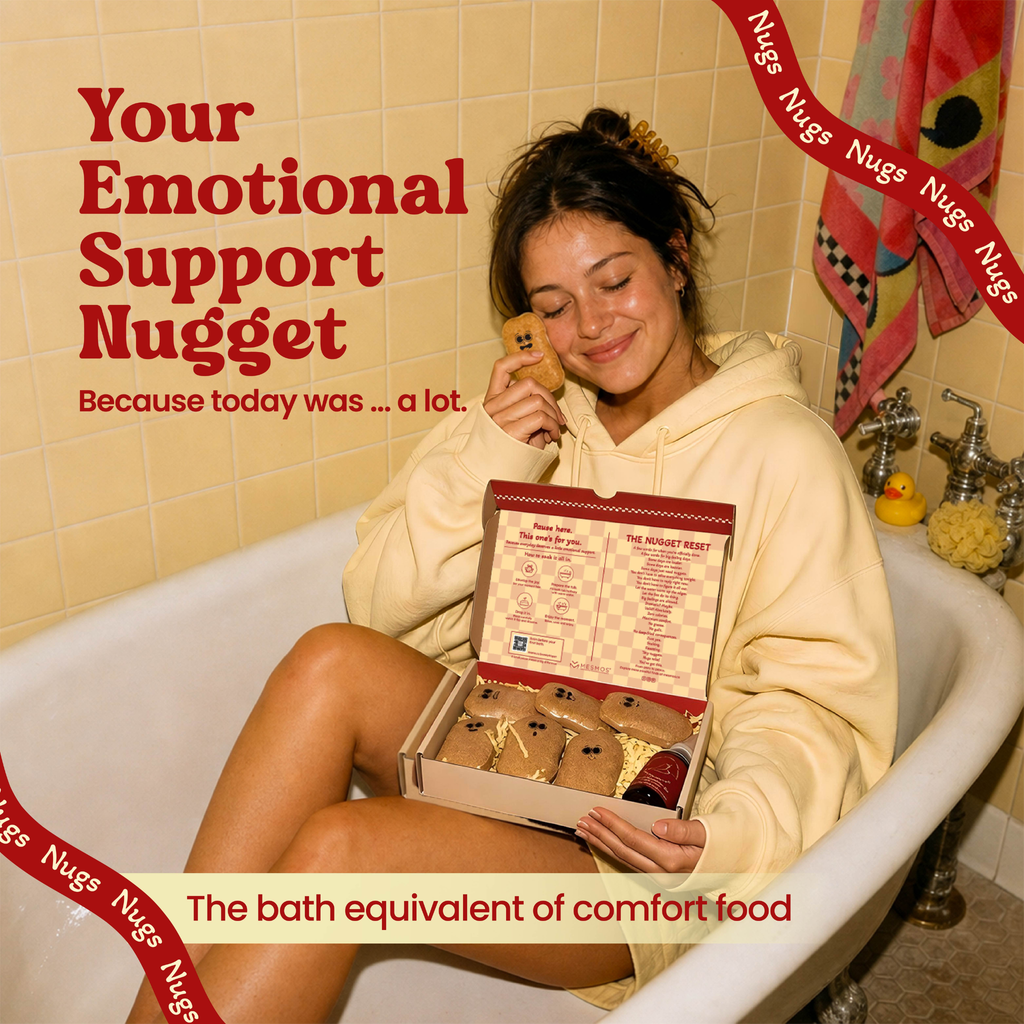 Bath Bombs | Emotional Support Nugs | 6-Piece Bath Fizzer Set
