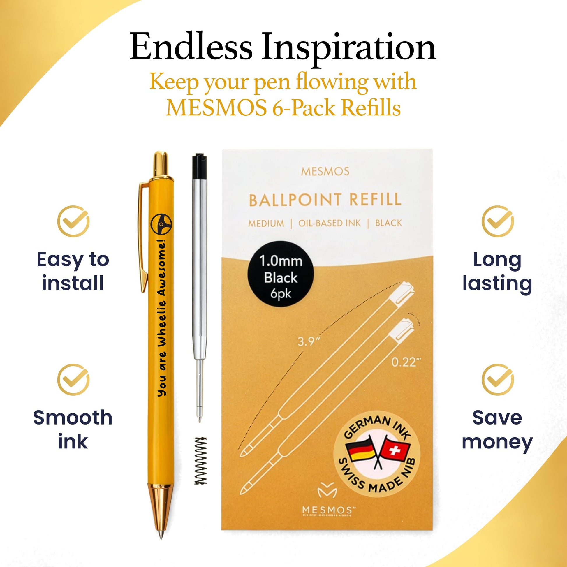 Bus Driver Appreciation Pens | Thank You Gift | Appreciate Series 3-Pcs-4