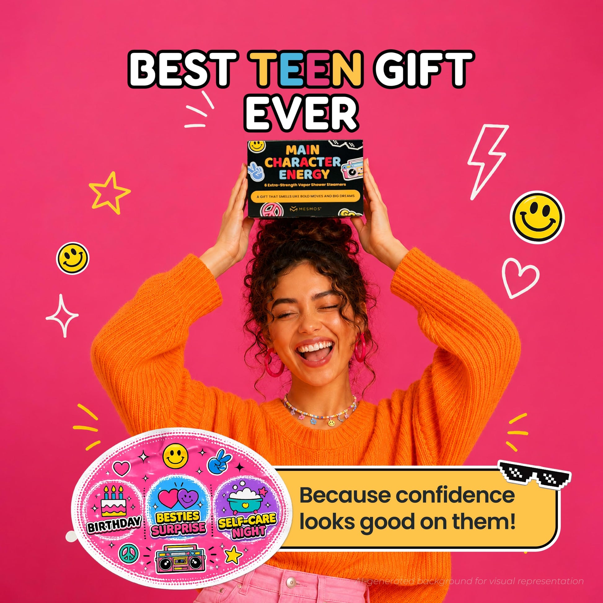 Shower Steamers | Main Character Energy | Teen Series 6-Pack-2