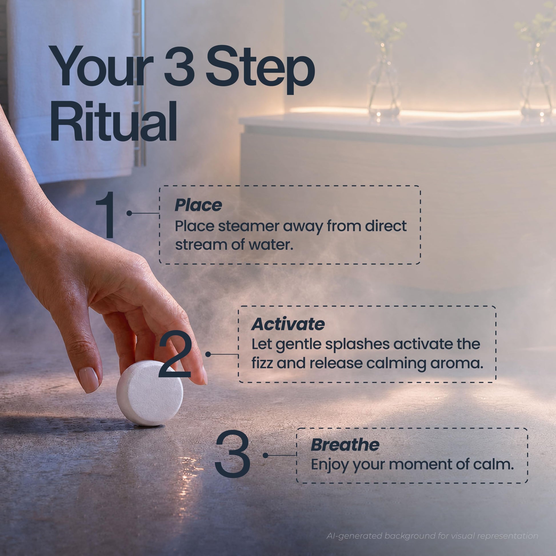 Shower Steamers | Leave Work in the Steam | Coworker Survival 6-Pack-5