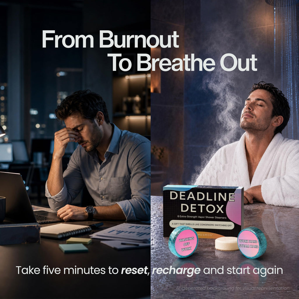 Shower Steamers | Leave Work in the Steam | Coworker Survival 6-Pack