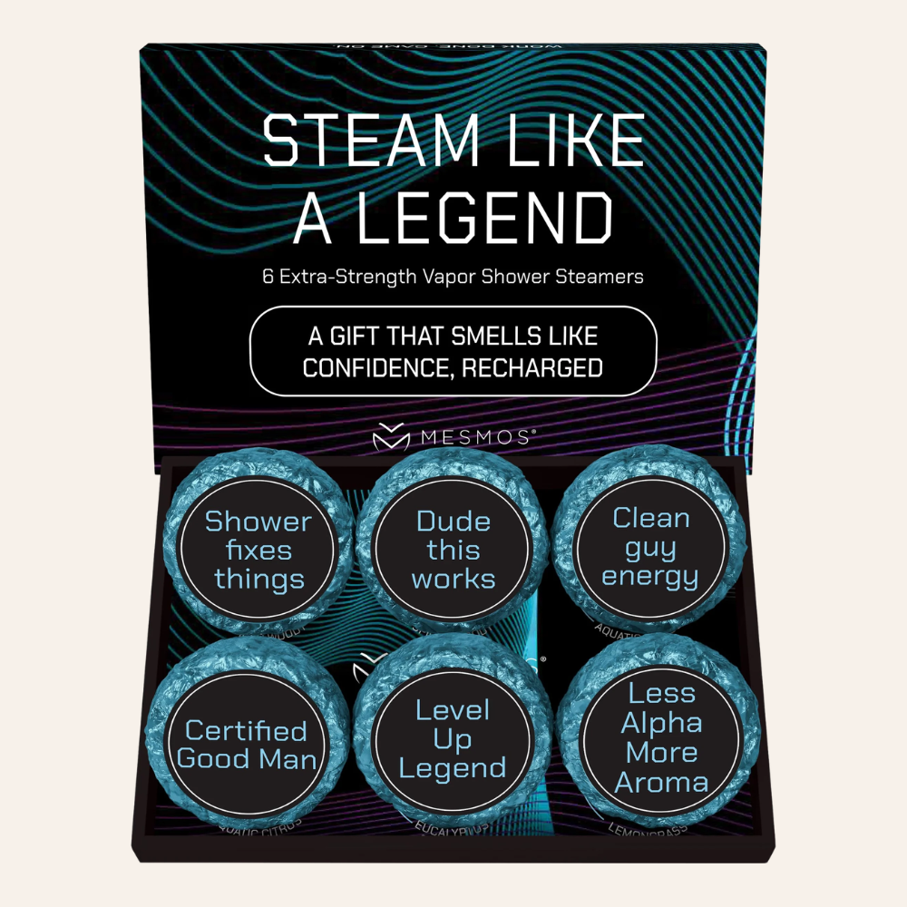 Shower Steamers | Power Down Like a Legend | Men's 12-Pack-1