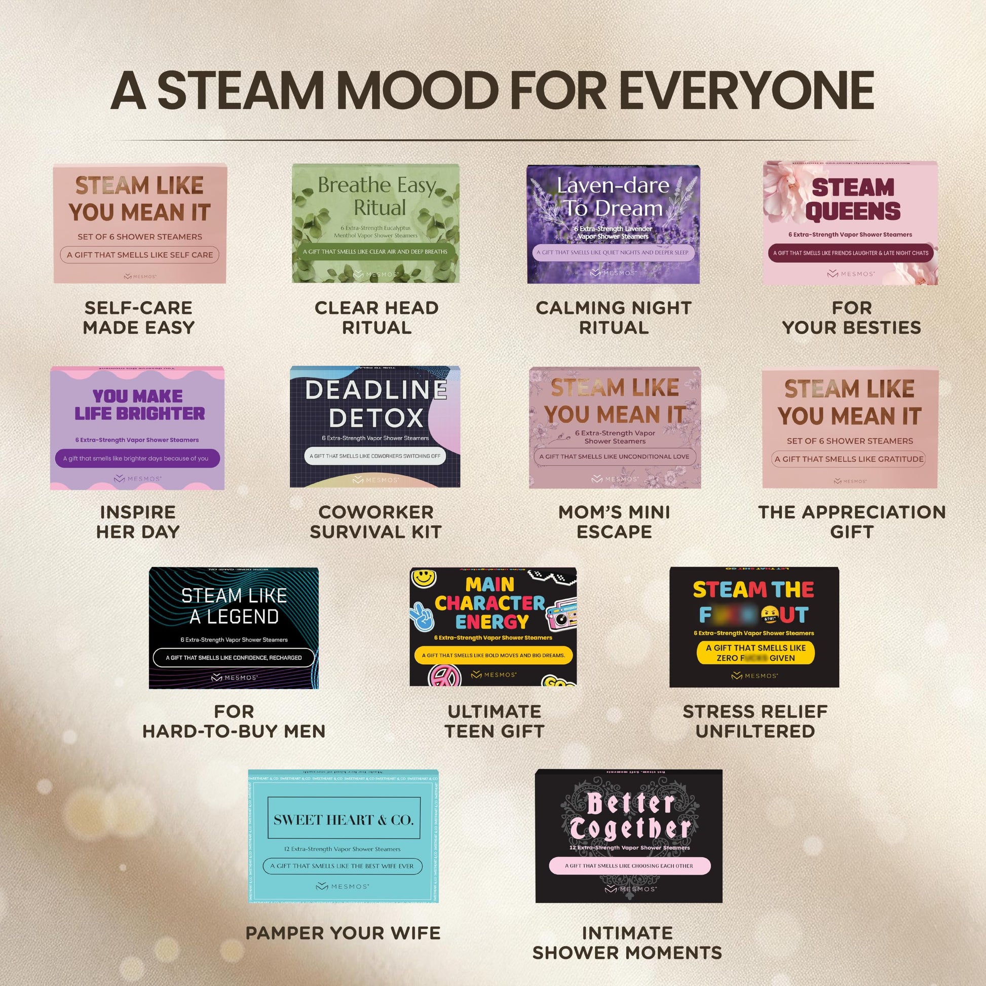 Shower Steamers | Steam the F*ck Out | Funny Series 6-Pack-8