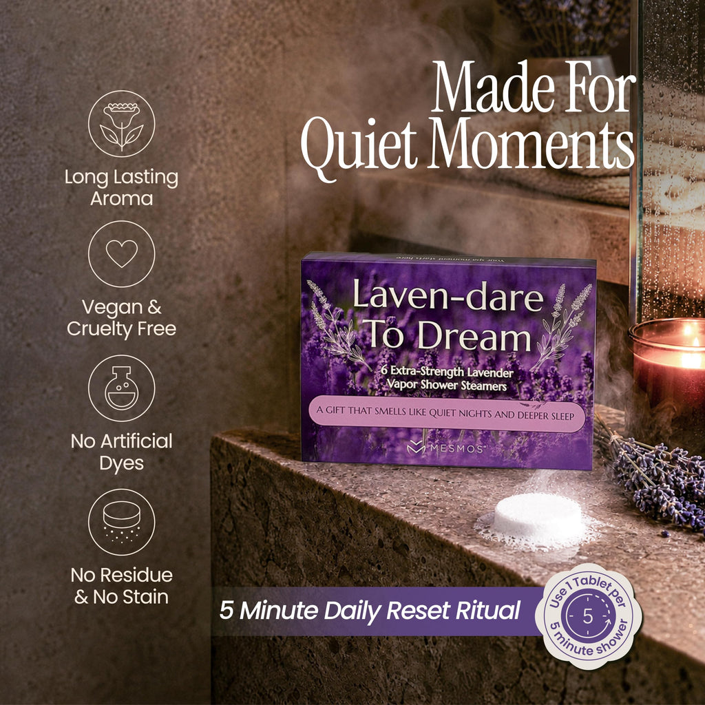 Shower Steamers | Sleep Deeper Tonight | Lavender 6-Pack