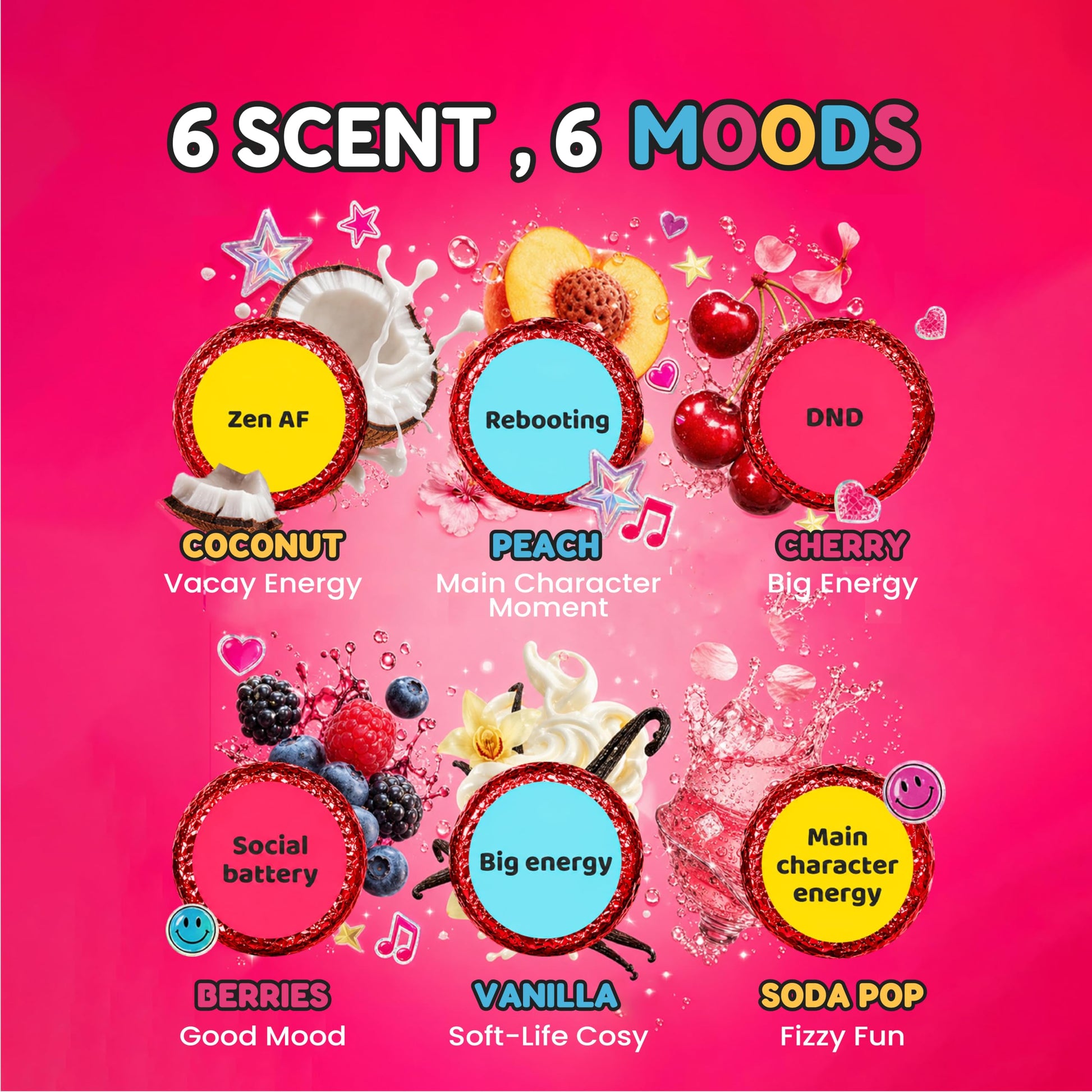 Shower Steamers | Main Character Energy | Teen Series 6-Pack-3