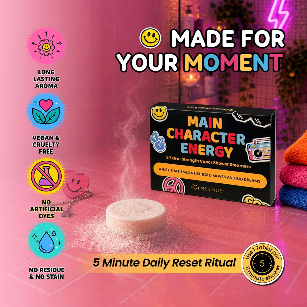 Shower Steamers | Main Character Energy | Teen Series 6-Pack