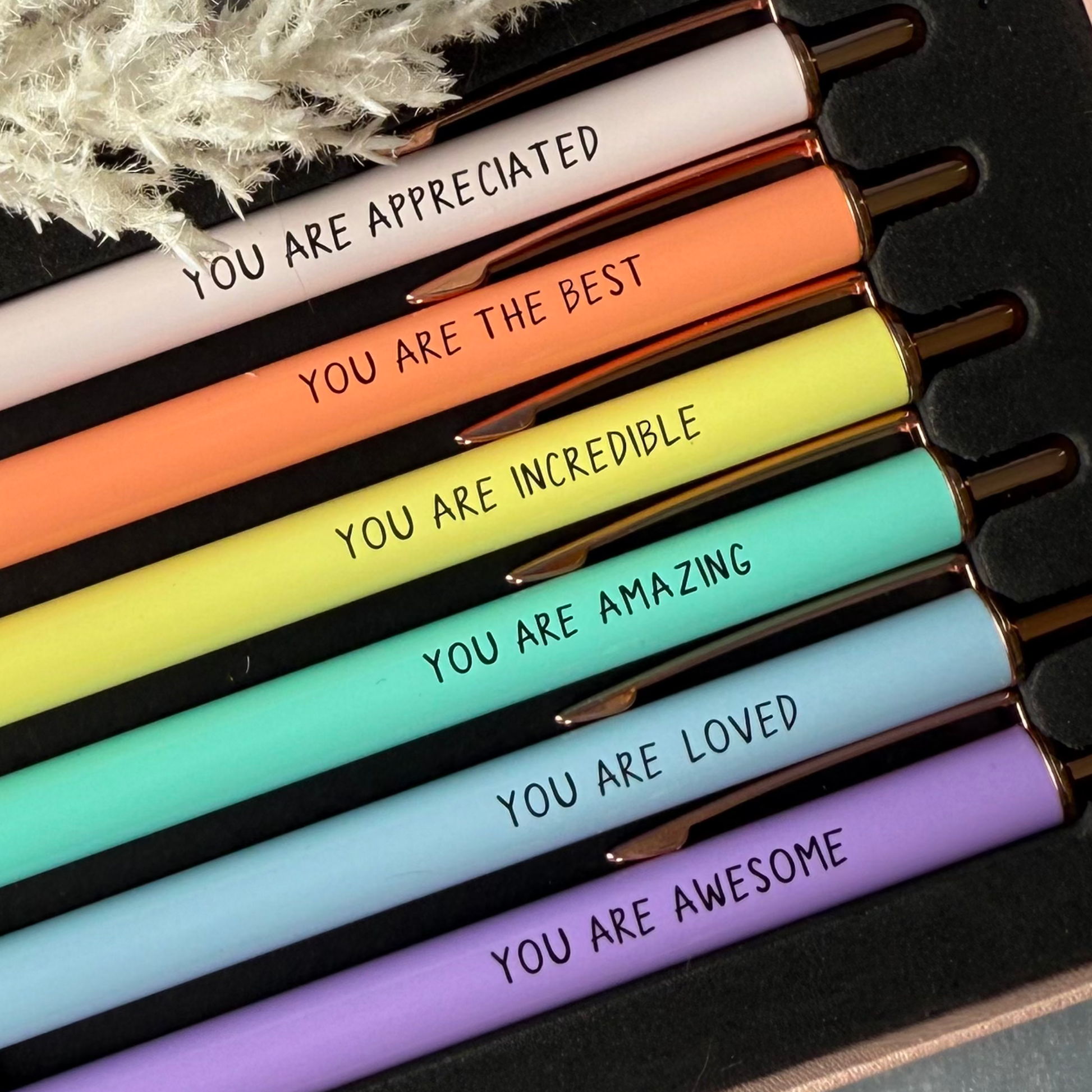 Appreciation Pens | A Thank You Gift They'll Actually Use | Pastel Series 6-Pcs-2