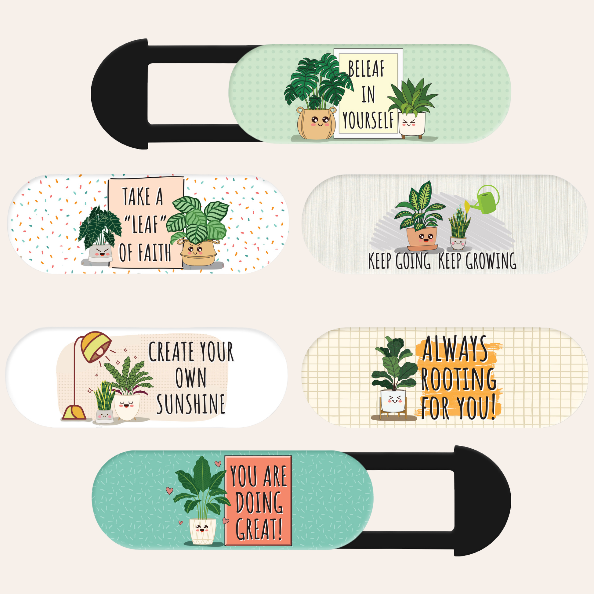 Plant Lovers Webcam Covers (Large) | Privacy Meets Personality-1