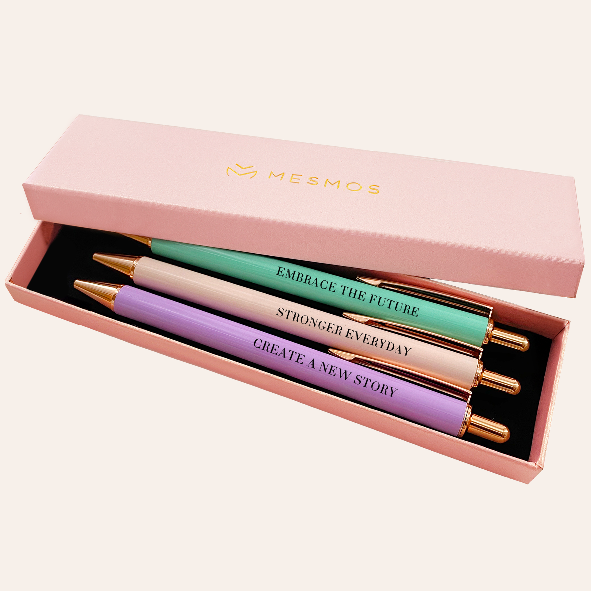 New Beginnings Pens | An Encouraging Gift They'll Actually Use | Pastel Series 3-Pcs-1