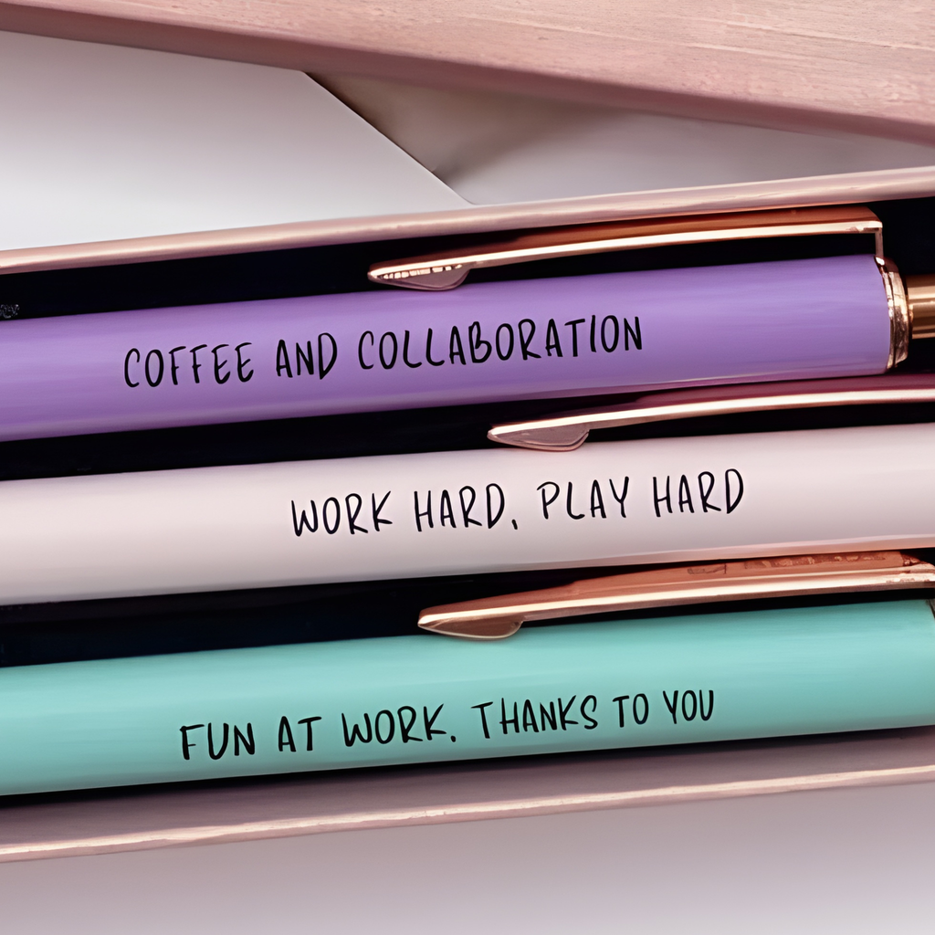Coworker Pens | A Gift They'll Actually Use | Pastel Series 3-Pcs