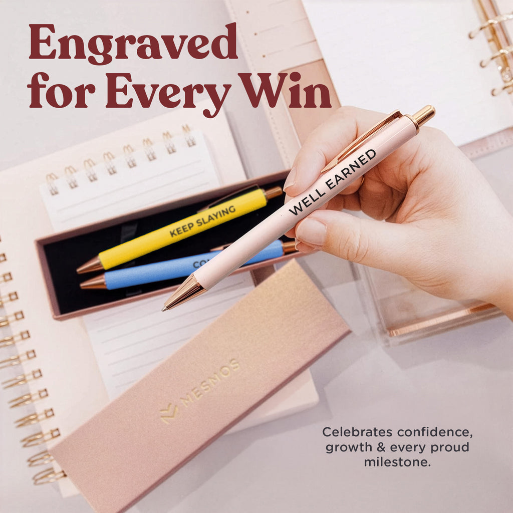 Congrats Pens | A Gift to Celebrate Every Win | Pastel Series 3-Pcs