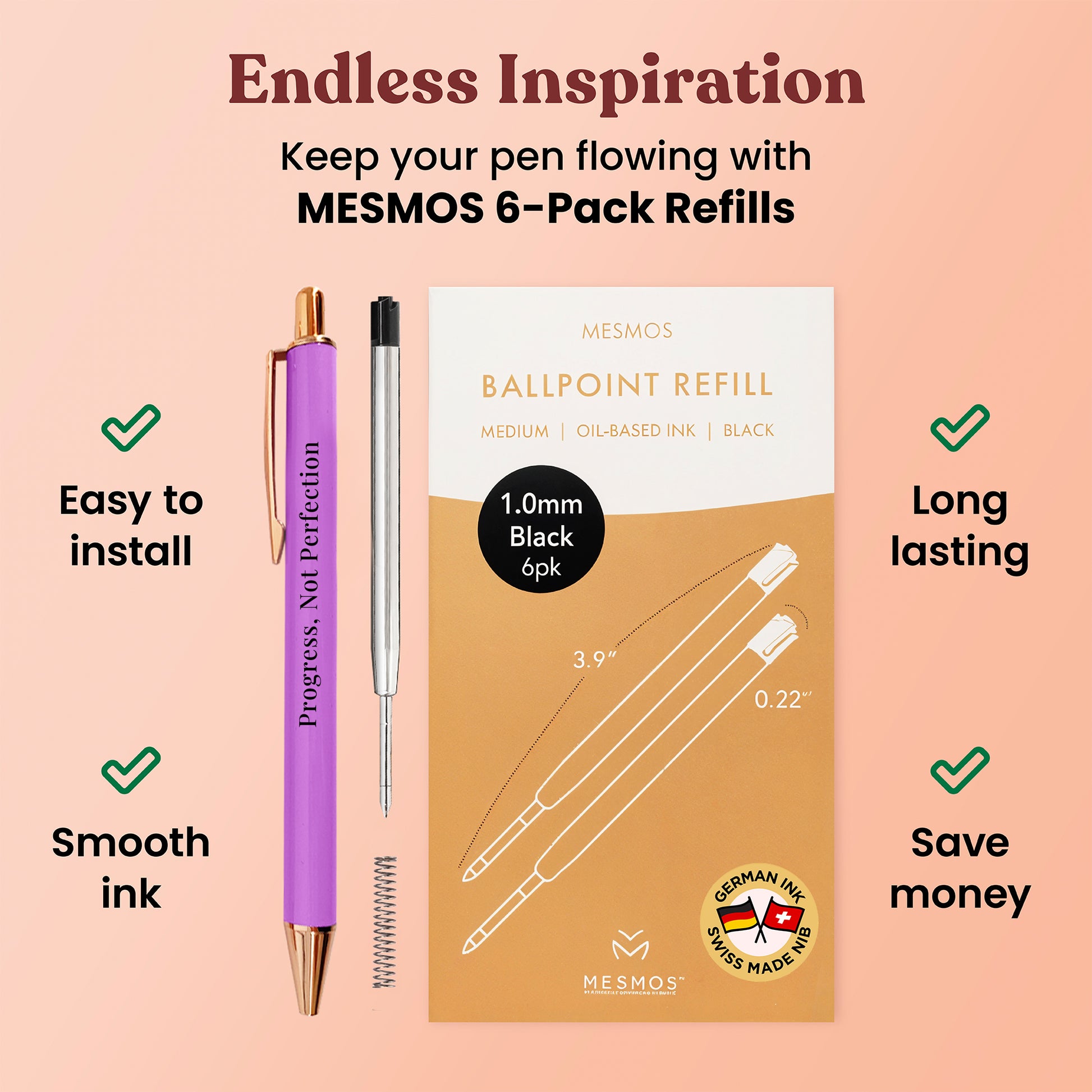Sobriety Pens | A Gift That Celebrates Every Milestone | Pastel Series 3-Pcs-6