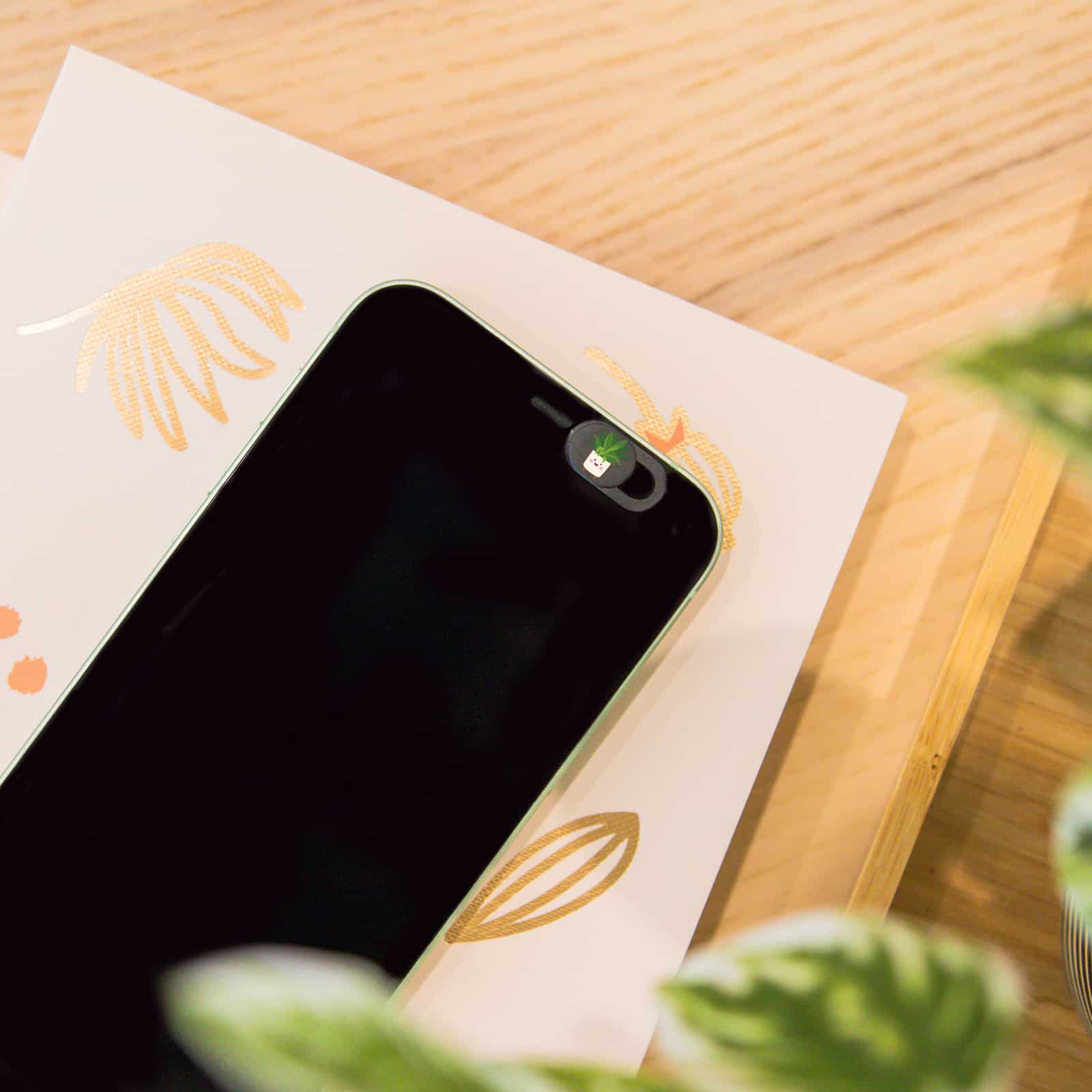 Mesmos plant lovers gift webcam cover-7