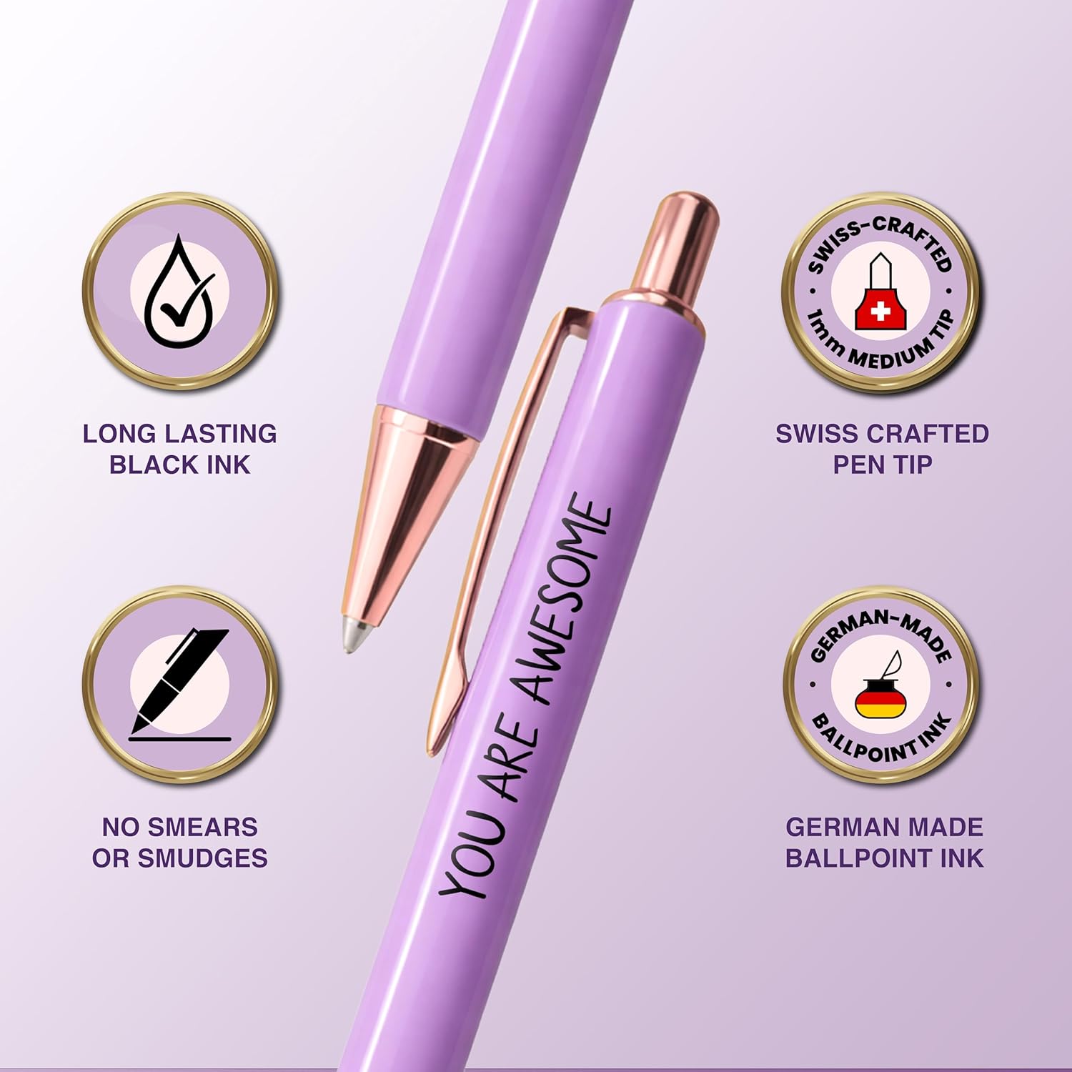 Appreciation Pens | A Thank You They'll Actually Use | Pastel Series 3-Pcs-6