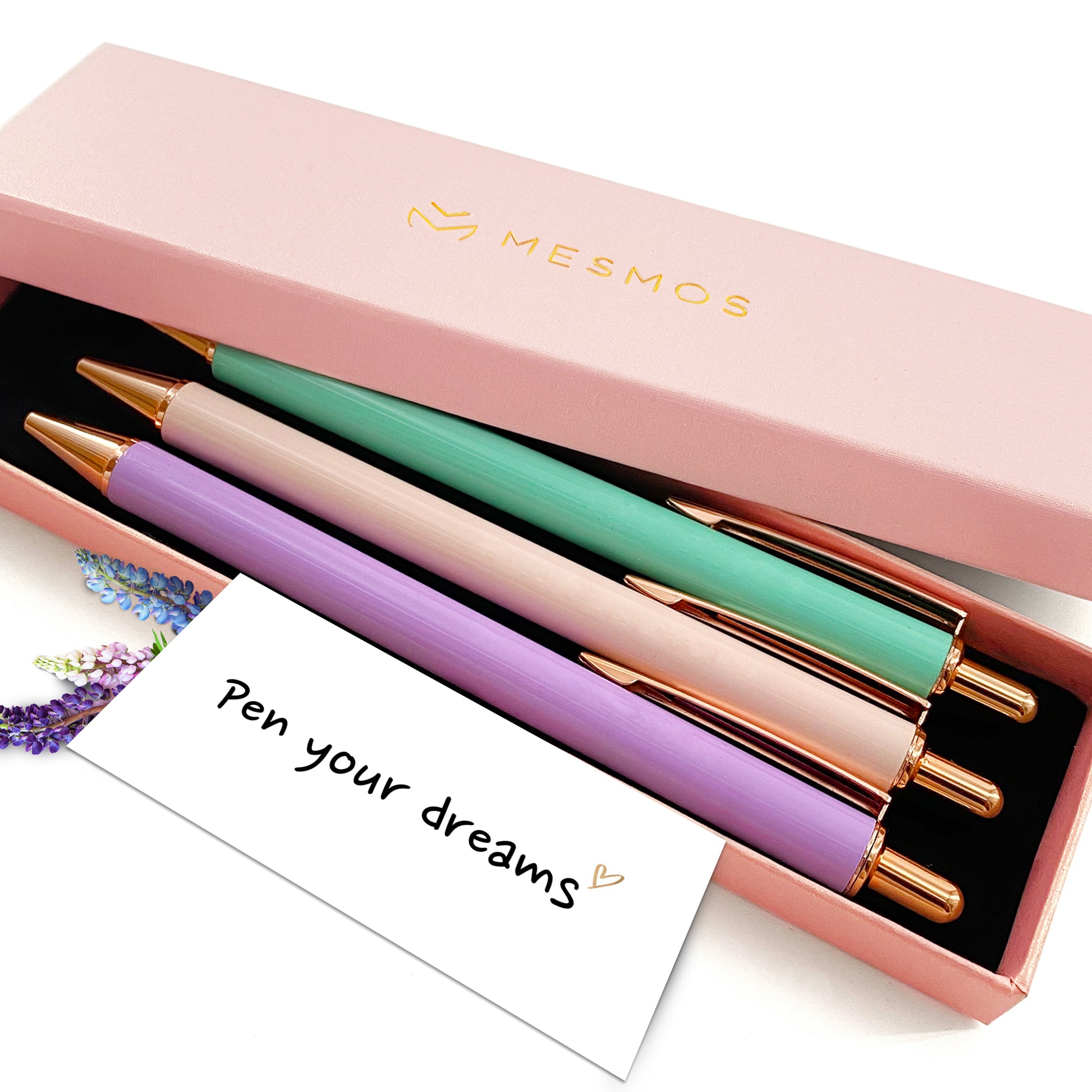 Luxury Pastel Pens | Elegant Everyday Writing | Unscripted Series 3-Pcs-3