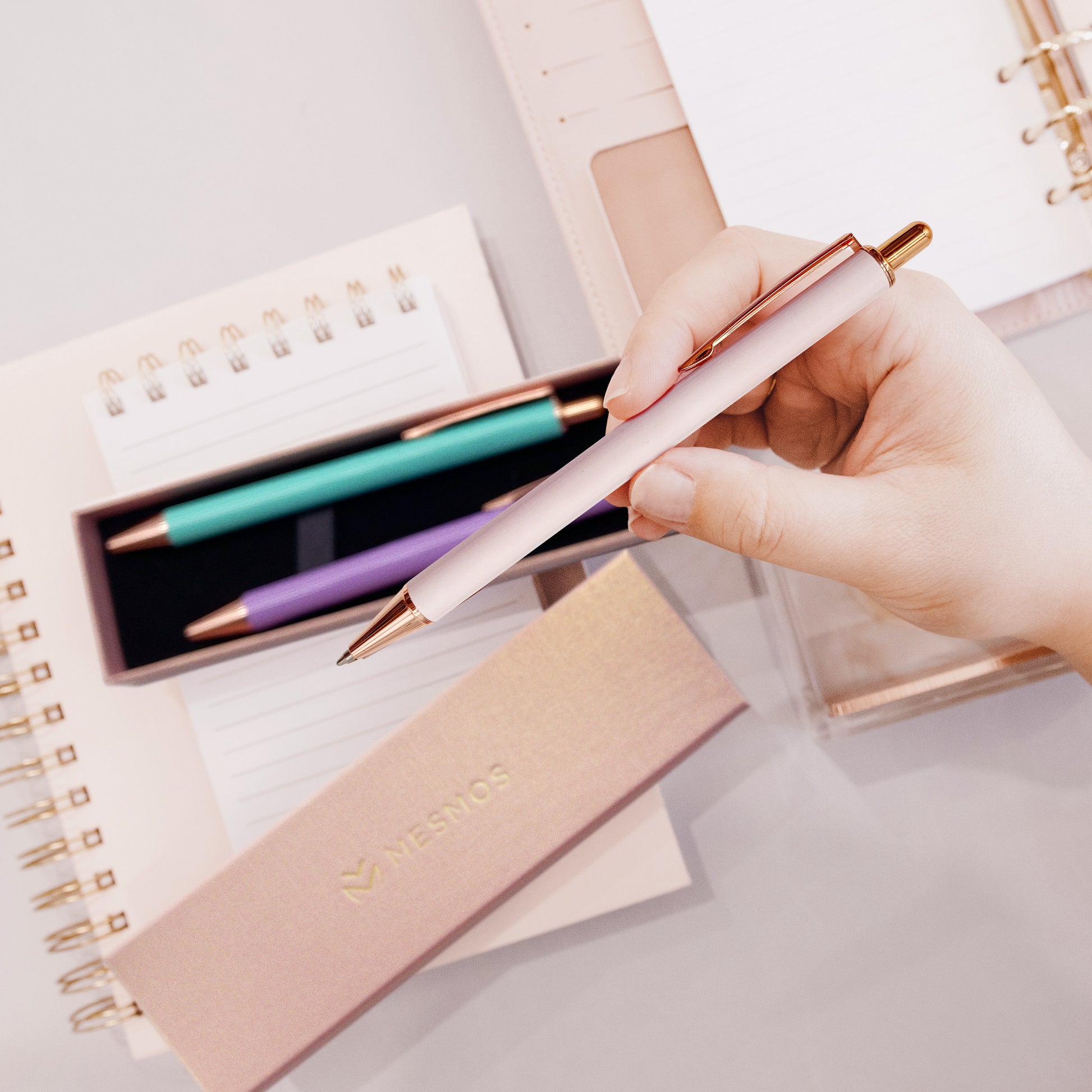 Luxury Pastel Pens | Elegant Everyday Writing | Unscripted Series 3-Pcs-4
