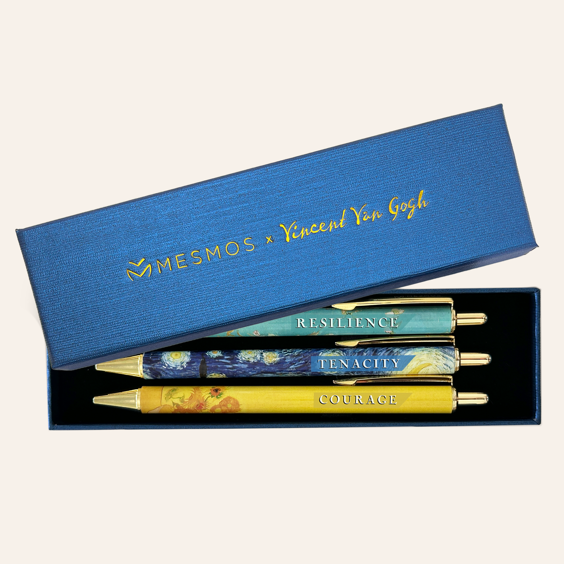 Van Gogh Pen Set – Strength Series (3pcs) | Art-Inspired Pens That Inspire Courage-1