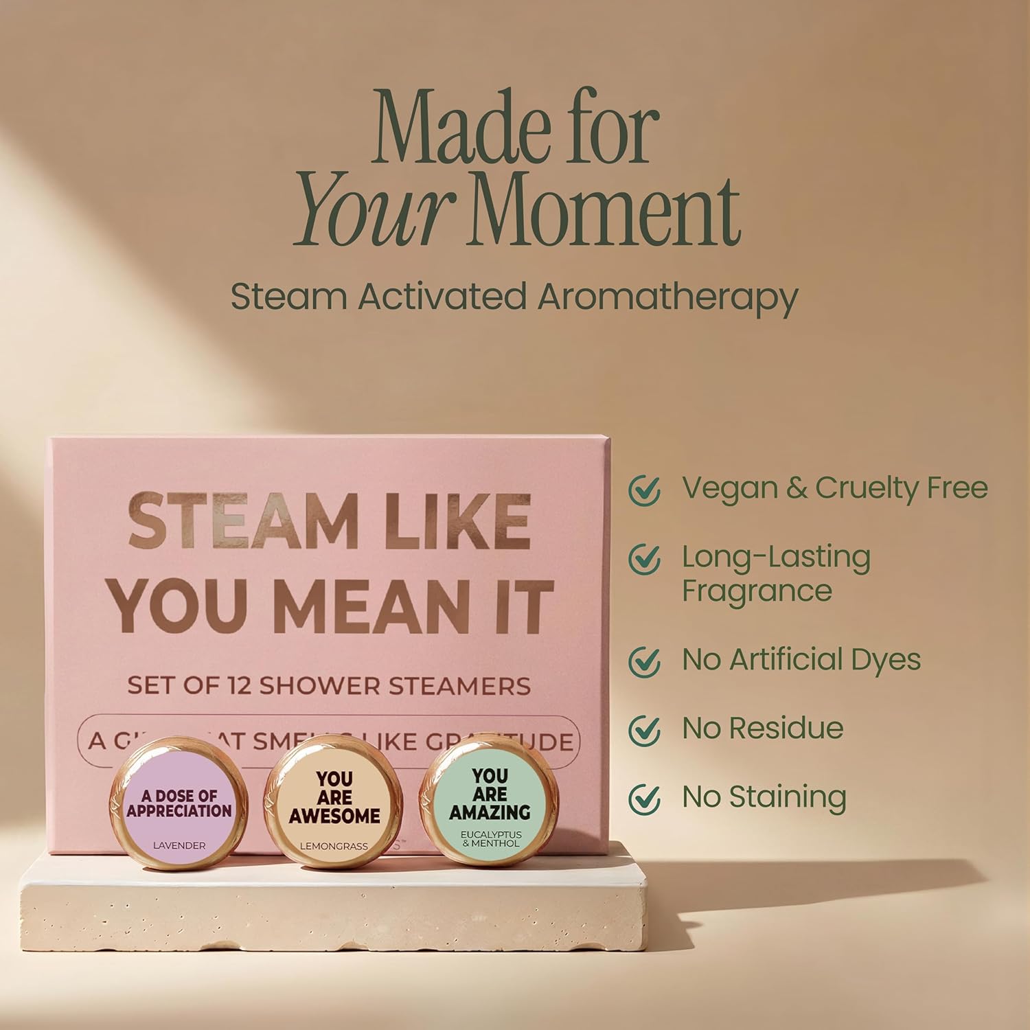 Shower Steamers | A Thank-You They’ll Feel | Thank You Series 12-Pack-5