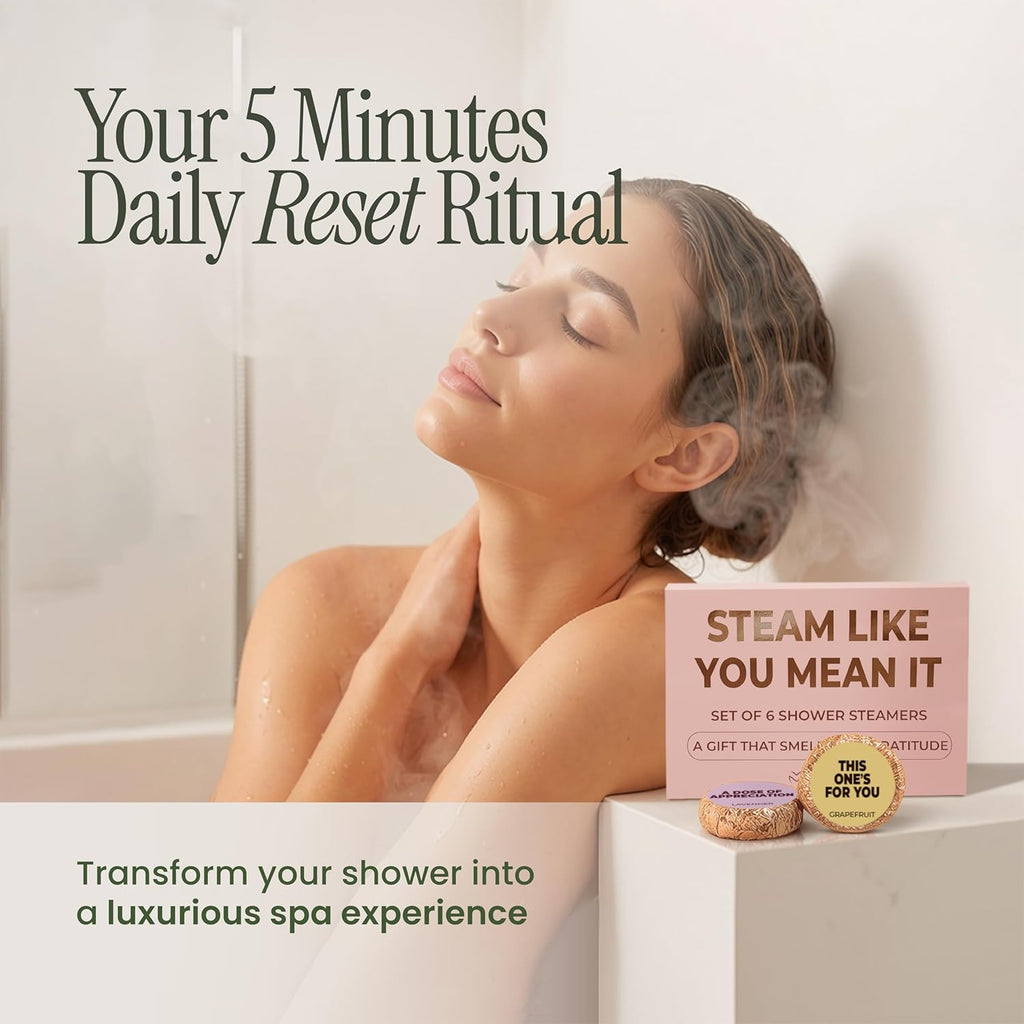Shower Steamers | A Thank-You They’ll Feel | Thank You Series 6-Pack