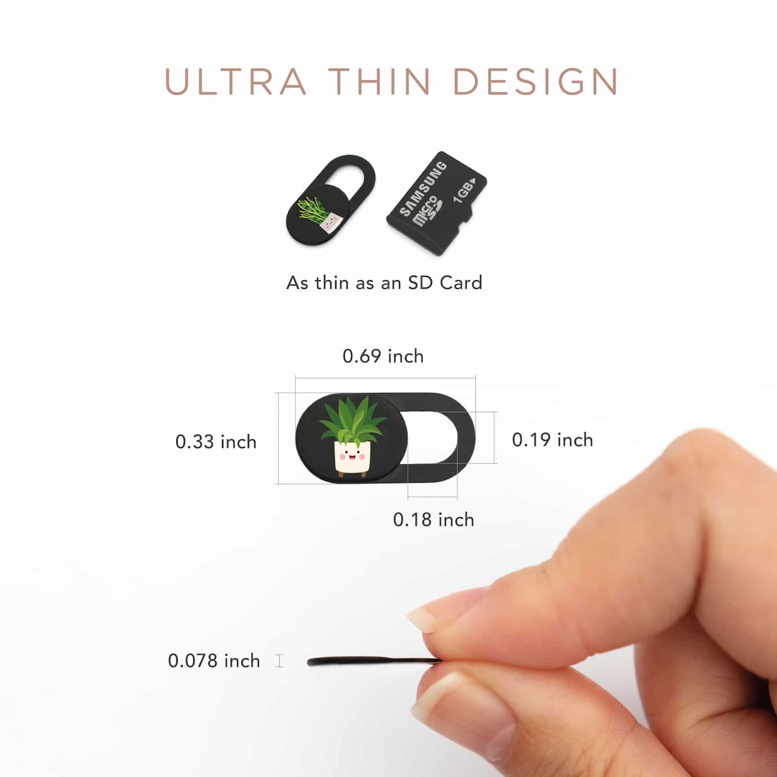 Ultra Thin laptop camera cover slide-10