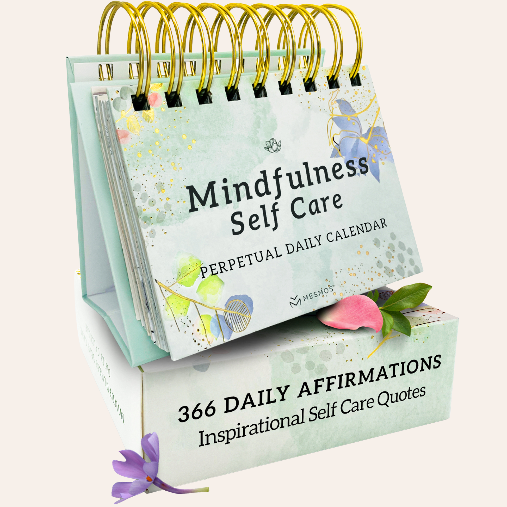 Mindfulness Daily Calendar | 366 Days of Self-Care & Inspiration | Perpetual Daily Calendar-1
