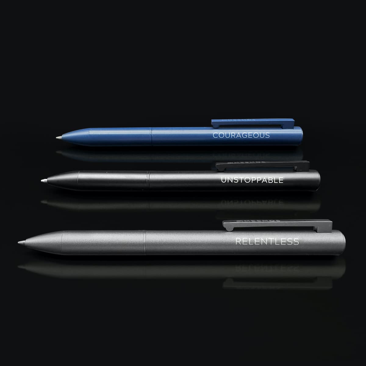 inspiring quotes engraved on each pen-3