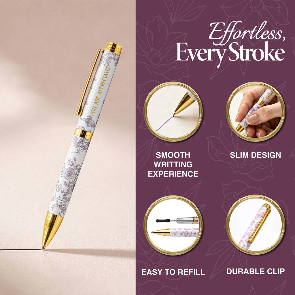 Bloom Collection – You Are Appreciated | A Luxury Pen That Says Thank You