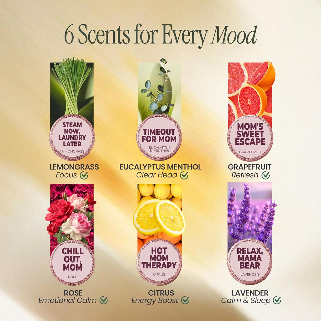 Shower Steamers | Mom’s 5-Minute Reset | Mom Series 6-Pack