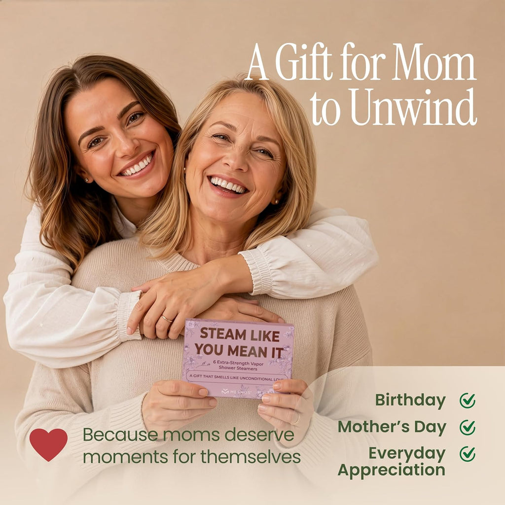 Shower Steamers | Mom’s 5-Minute Reset | Mom Series 6-Pack