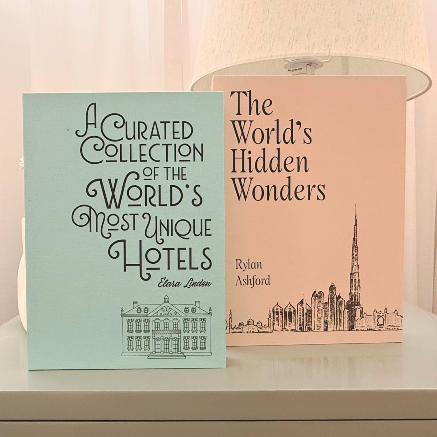 Decorative Books – Travel & Wanderlust (Set of 2) | Hidden Storage Book Décor-9
