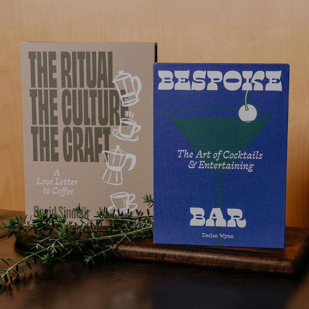Decorative Books – Cocktail & Coffee (Set of 2) | Hidden Storage Book Décor