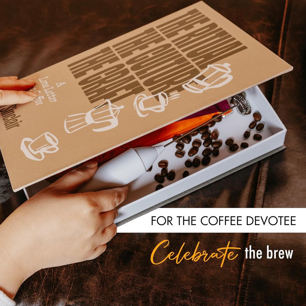 Decorative Books – Cocktail & Coffee (Set of 2) | Hidden Storage Book Décor