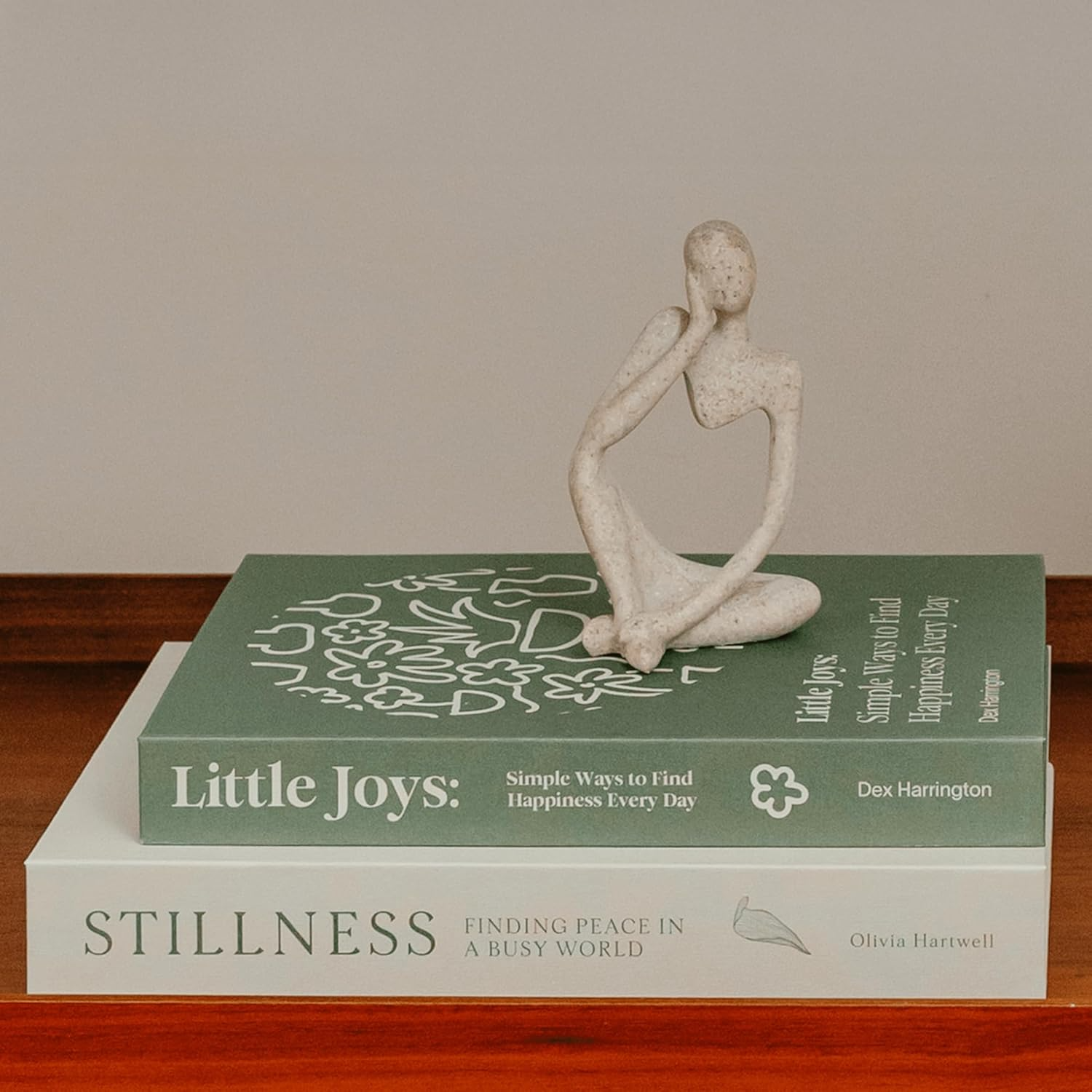 Decorative Books – Mindfulness & Stillness (Set of 2) | Hidden Storage Book Décor-1