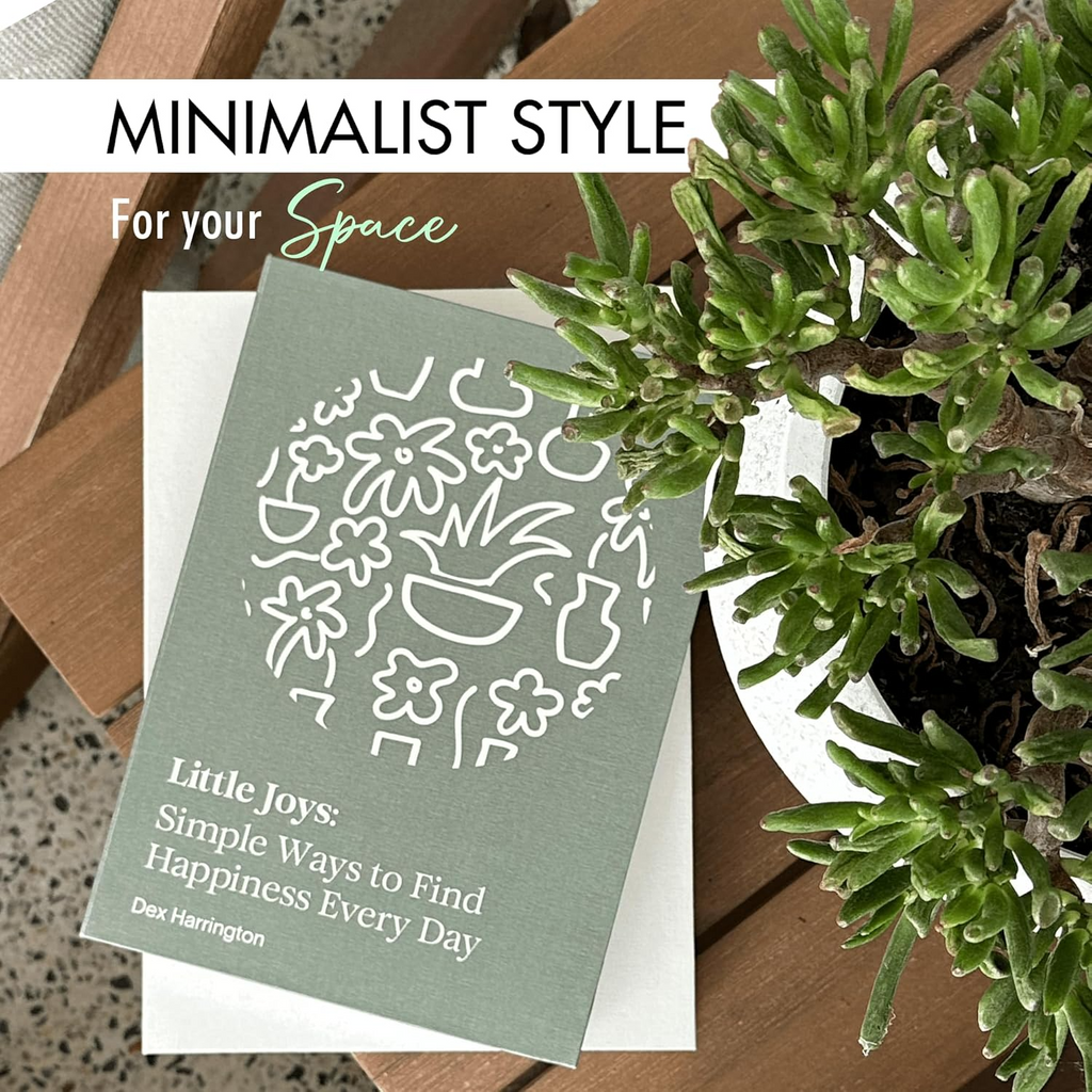 Decorative Books – Mindfulness & Stillness (Set of 2) | Hidden Storage Book Décor