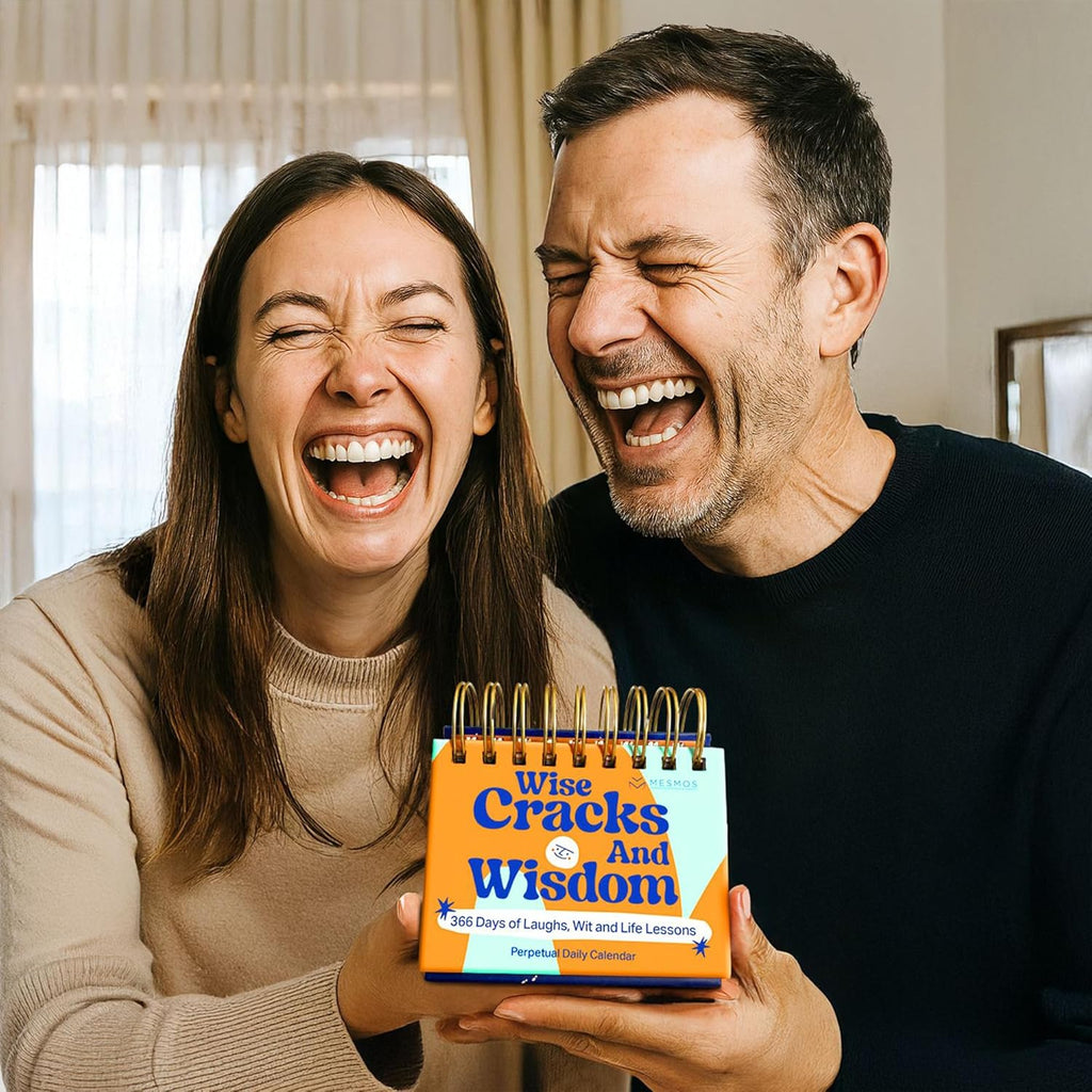 Funny Wisecracks & Wisdom Calendar | 366 Days of Laughs & Life Lessons | Perpetual Daily Calendar