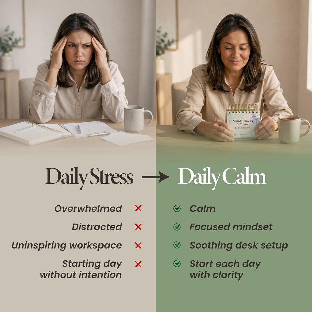 Mindfulness Daily Calendar | 366 Days of Self-Care & Inspiration | Perpetual Daily Calendar